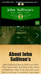 Mobile Screenshot of johnsullivansnyc.com
